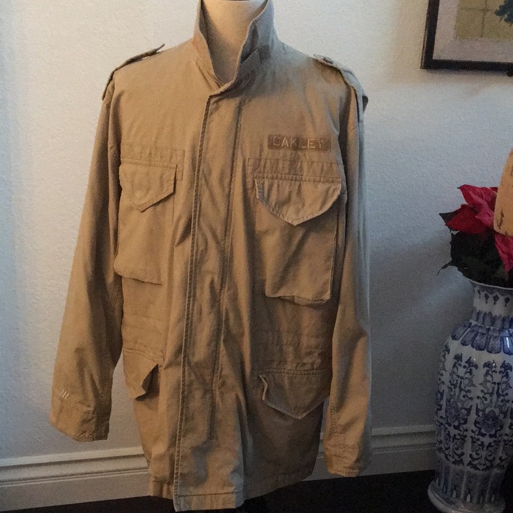Oakley taupe field jacket